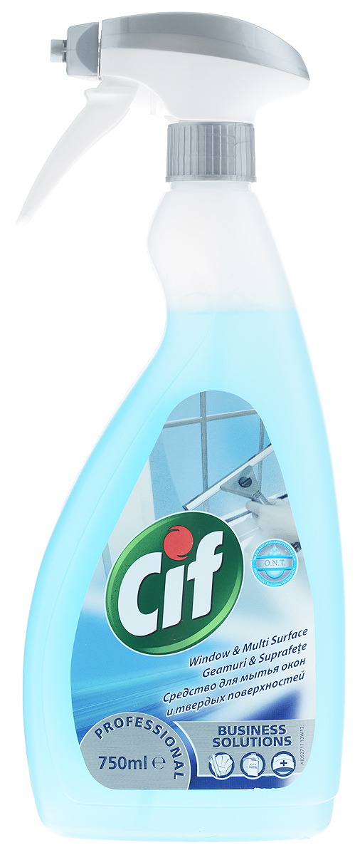 Чистящее средство для окон и поверхностей Cif Professional, 750 мл7518649 Чистящее средство для окон и поверхностей Cif Professional, 750 мл7518649Чистящее средство для окон и поверхностей Cif Professional предназначено для чистки стекол, зеркал, окон, столов и других твердых поверхностей. Оно удаляет въевшуюся грязь и жир, придает блеск и не оставляет разводы. А благодаря дозатору-распылителю быстро и равномерно распределяется по очищаемой поверхности. Состав: пропиленгликоль, n-бутиловый эфир. Товар сертифицирован.