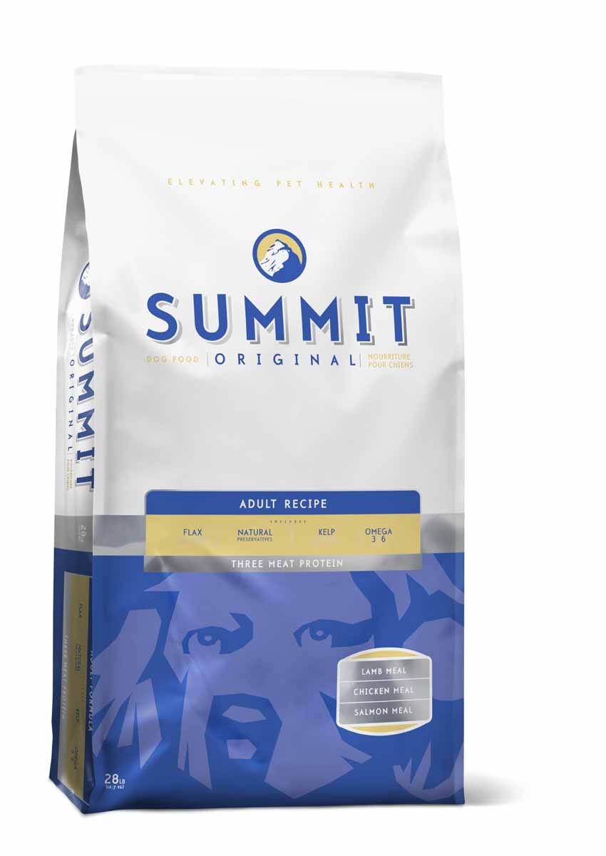 Summit holistic Для собак три вида мяса c цыпленком, лососем и ягненком (Original Three Meat, Adult Recipe DF), 12,7 кг.10380 Summit holistic Для собак три вида мяса c цыпленком, лососем и ягненком (Original Three Meat, Adult Recipe DF), 12,7 кг.10380Summit Holistic - супер-премиум корм из Канады. При изготовлении Summit Holistic используется уникальное сочетание высококачественных ингредиентов, которые обеспечивают исключительно натуральный вкус и максимальную питательную ценность. Summit Holistic содержит только качественные ингредиенты от давно зарекомендовавших себя фермерских хозяйств компании Petcurean (производители холистик кормов GO! и NOW! Natural). Не содержит субпродуктов, искусственных красителей, сои, кукурузы, мясных ингредиентов, выращенных на гормонах. В состав Summit Holistic входят: высококачественное мясо ягненка; масло канолы; хелатные минералы; льняное масло; юкка Шидигера; сбалансированный комплекс жирных кислот Омега 6 и Омега 3; природные антиоксиданты; ламинария; основные витамины и минералы. Состав: Дегидрированное мясо цыпленка, овсянка, цельный коричневый рис, рожь, ячмень, куриный жир (консервированный токоферолами), дегидрированное мясо лосося,...