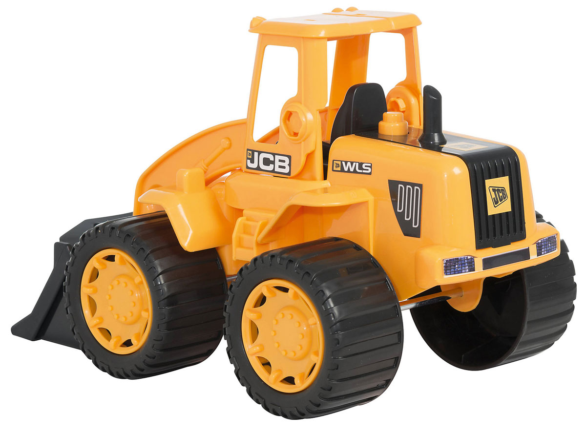 HTI Автопогрузчик JCB1415273.V15BX HTI Автопогрузчик JCB1415273.V15BXАвтопогрузчик JCB, изготовленный из прочного безопасного материала, отлично подойдет ребенку для различных игр. Большой автопогрузчик отлично подойдет для игр ребенка на свежем воздухе, а также поможет малышу переместить мелкие игрушки с места на место. Колеса уникальной строительной машины обеспечивают прочное сцепление с дорогой. Трактор является точной уменьшенной копией своего прототипа - настоящей строительной техники от компании JCB. Удивите своего маленького строителя новой современной техникой! Такая игрушка, несомненно, обрадует малыша и принесет ему уйму ярких впечатлений. Ваш ребенок сможет прекрасно провести время дома или на улице, воспроизводя свою стройку. Собери целую коллекцию строительной техники JCB для постройки восхитительных сооружений!