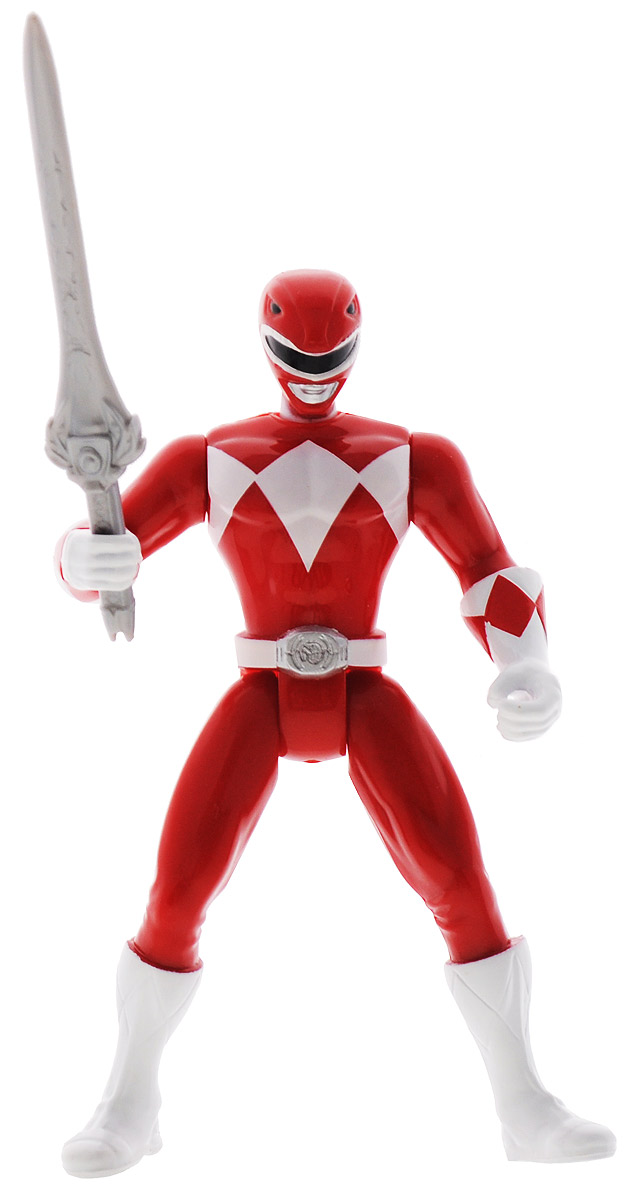 Power Rangers Фигурка Красный рейнджер38160(38168) Power Rangers Фигурка Красный рейнджер38160(38168)Фигурка Power Rangers Красный рейнджер станет прекрасным подарком для вашего ребенка. Она выполнена из прочного пластика ярких цветов в виде непревзойденного рейнджера с огромным мечом (в комплекте). Руки и корпус фигурки подвижны, благодаря чему при повороте корпуса руки приходят в движение. Могучие рейнджеры - американский телесериал в жанре токусацу, созданный компанией Saban в 1993 году на основе японского сериала Super Sentai Show. С 2003 года производился компанией Disney. Ваш ребенок будет часами играть с этой фигуркой, придумывая различные истории с участием любимого героя.