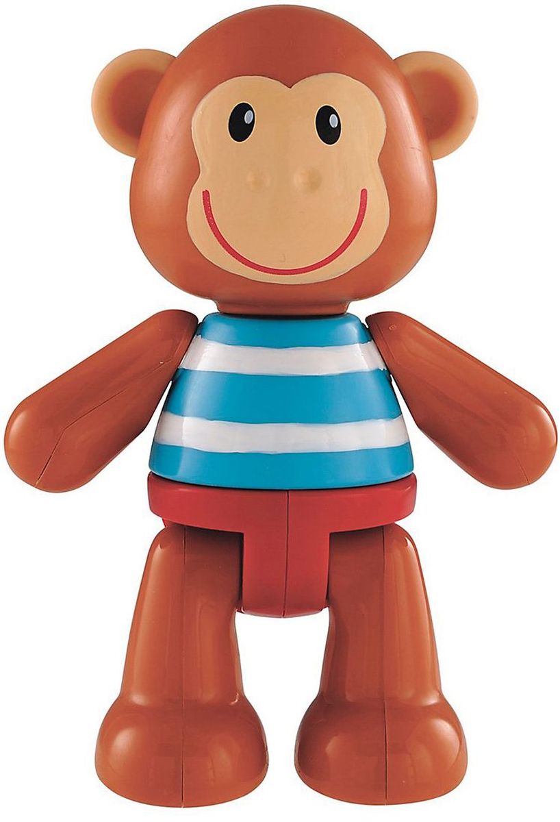 ELC Фигурка Обезьянка137318 ELC Фигурка Обезьянка137318Яркая фигурка ELC Обезьянка обязательно покорит сердце вашего малыша. Обезьянка в полосатой футболке забавно улыбается. Ноги, руки и голова фигурки двигаются, издавая негромкие щелчки. Ушки изготовлены из мягкой резины. Красочная игрушка прекрасно подходит для развития мелкой моторики и воображения вашего ребенка. Размер фигурки удобен для держания маленькой ручкой. Игрушка изготовлена из качественного безопасного пластика.