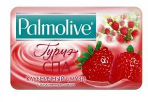 Palmolive Мыло туалетное Гурмэ СПА Клубничный Смузи, 90 гFTR22782 Palmolive Мыло туалетное Гурмэ СПА Клубничный Смузи, 90 гFTR22782Мыло Palmolive Гурмэ СПА Клубничный Смузи с клубничным соком и пленительным клубничным ароматом. Почувствуйте мягкость и изысканный аромат Вашей кожи, такой притягательной для поцелуев! Товар сертифицирован.