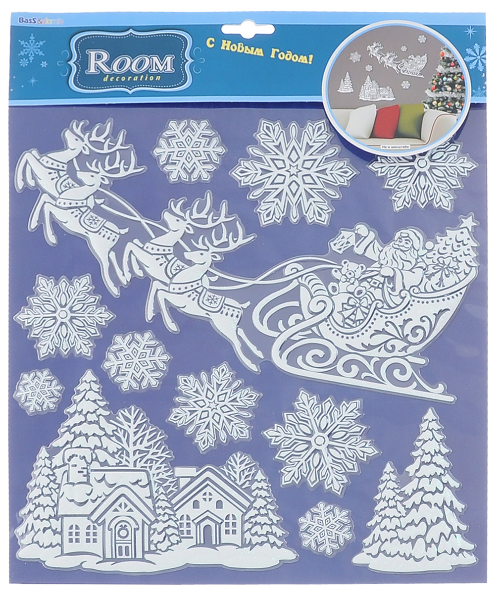 Наклейки для интерьера Room Decoration Спешащий Дед Мороз, объемныеPSX2802 Наклейки для интерьера Room Decoration Спешащий Дед Мороз, объемныеPSX2802Наклейки для стен и предметов интерьера Room Decoration Спешащий Дед Мороз, изготовленные из самоклеящейся виниловой пленки, помогут украсить дом к предстоящим праздникам. Наклейки дадут вам вдохновение, которое изменит вашу жизнь и поможет погрузиться в мир ярких красок, фантазий и творчества. Для вас открываются безграничные возможности придумать оригинальный дизайн и придать новый вид стенам и мебели. Наклейки абсолютно безопасны для здоровья. Они быстро и легко наклеиваются на любые ровные поверхности: стены, окна, двери, стекла, мебель. При необходимости удобно снимаются, не оставляют следов. Наклейки Room Decoration Спешащий Дед Мороз помогут вам изменить интерьер вокруг себя: в детской комнате и гостиной, на кухне и в прихожей, витрину кафе и магазина, детский садик и офис. Размер листа: 30,5 см х 31,5 см. Количество наклеек на листе: 12 шт. Размер самой большой наклейки: 29 см х 16 см. Размер самой маленькой наклейки:...
