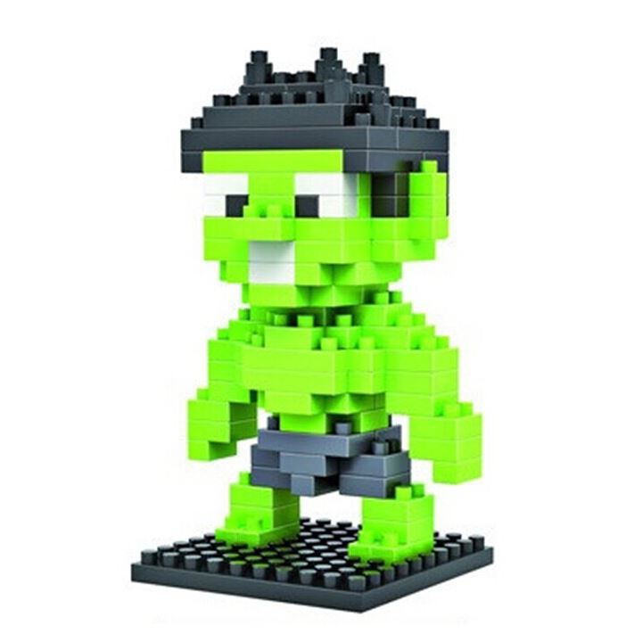 Loz Конструктор Diamond Block Зеленый гигант Халк9155 Loz Конструктор Diamond Block Зеленый гигант Халк9155Конструктор Diamond Block Зеленый гигант Халк привлечет внимание любителей комиксов про команду Мстителей и прекрасно подойдет в качестве подарка как взрослому, так и ребенку.