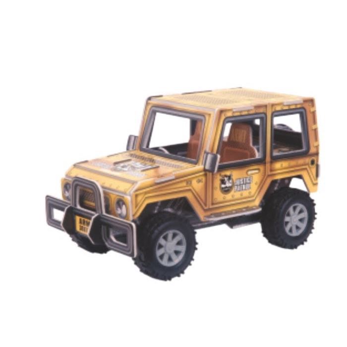 Education Line Конструктор 3D Action Puzzle (Экшн Пазл) Джип XL, цвет коричневыйD029336 Education Line Конструктор 3D Action Puzzle (Экшн Пазл) Джип XL, цвет коричневыйD029336Хорошим подарком для вашего ребенка станет Конструктор 3D Action Puzzle (Экшн Пазл) Джип XL. Ваш юный механик может сам собрать замечательный Джип и затем играть с ним. Цвет: коричневый.