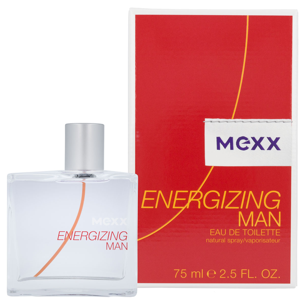 Mexx Energizing Man Туалетная вода, 75 мл0737052679112 Mexx Energizing Man Туалетная вода, 75 мл0737052679112Жизнерадостный аромат, наполняющий Вас энергией и позитивом. Mexx наполняет Вас положительной энергией и передает ощущение яркого солнечного утра. Mexx Energizing Man - это бодрящая свежесть и приятная прохлада.! Energizing Man - встречаем новый день с оптимизмом! Композиция: грейпфрут, апельсин, водные оттенки, полынь, мускатный орех, кедр, пачули, мускус, амбра. Мужской аромат представляет певец Джеймс Блант. Аромат создан в 2013г.