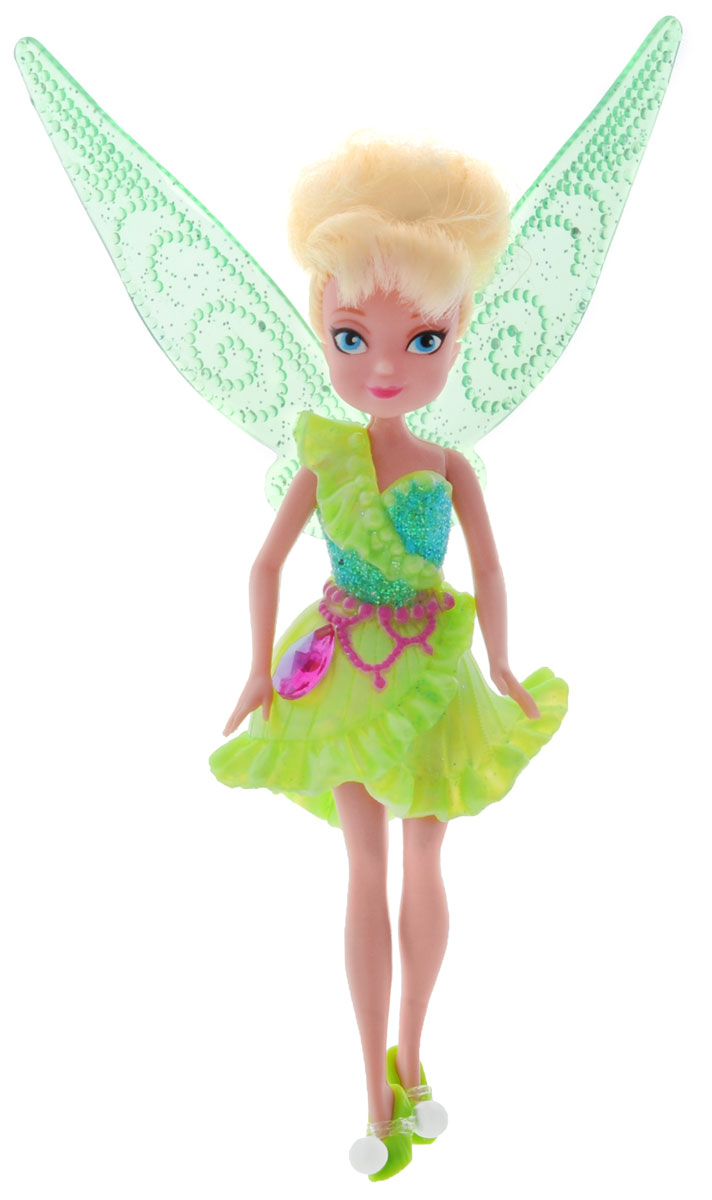 Disney Fairies Мини-кукла Pirate Fairy Tinker Bell762590 Disney Fairies Мини-кукла Pirate Fairy Tinker Bell762590Кукла Disney Fairies Pirate Fairy. Tinker Bell поможет вашей малышке окунуться в сказочный мир. Кукла создана по мотивам мультфильма Загадка пиратского острова. Tinker Bell - фея, чье волшебное мастерство непревзойденно. Куколка одета в зеленое блестящее платье с розовым поясом, на ножках - туфельки в тон платью. На юбочке платья расположен крупный блестящий кристалл. За спиной феи - съемные полупрозрачные крылышки. Ручки и ножки куколки подвижны. Игры с куклой способствуют эмоциональному развитию ребенка, а также помогают формировать воображение и художественный вкус. Ваша малышка с удовольствием будет играть с этой куколкой, проигрывая сюжеты из мультфильма или придумывая различные истории. Порадуйте свою принцессу таким великолепным подарком!