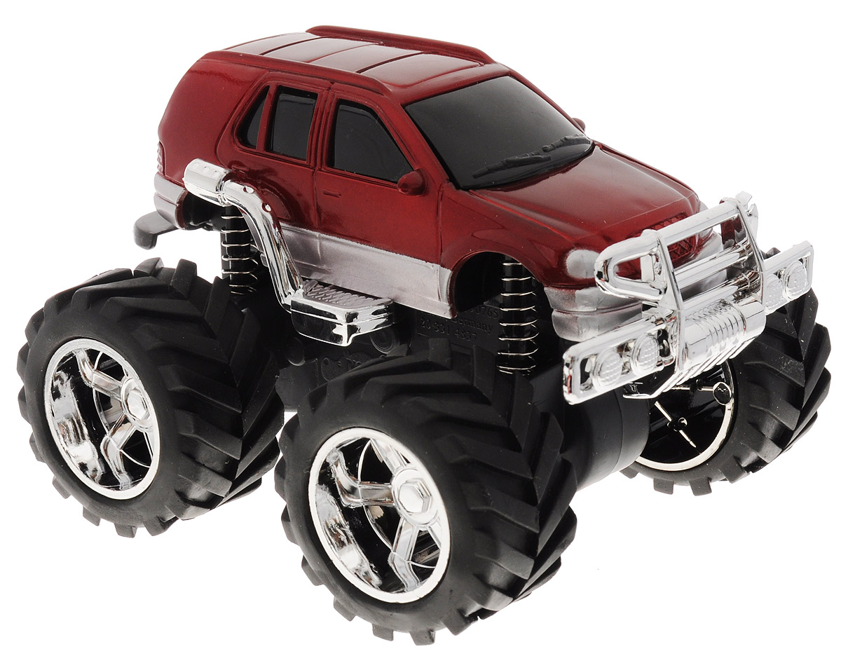 Dickie Toys Джип инерционный 4 x 4 Hill Roader3314837_красный Dickie Toys Джип инерционный 4 x 4 Hill Roader3314837_красныйМашинка инерционная Dickie Toys Джип 4 x 4 Hill Roader, выполненная из безопасного пластика, станет любимой игрушкой вашего ребенка! Игрушка оснащена инерционным ходом. Машинку необходимо подтолкнуть вперед или назад, и она поедет сама. Ваш ребенок часами будет играть с такой игрушкой, придумывая различные истории и устраивая соревнования.
