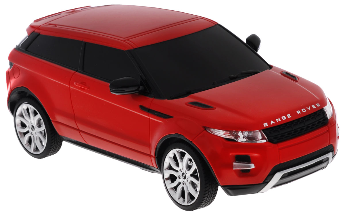 Rastar Радиоуправляемая модель Range Rover Evoque цвет красный масштаб 1:2446900_красный Rastar Радиоуправляемая модель Range Rover Evoque цвет красный масштаб 1:2446900_красныйРадиоуправляемая модель Rastar Range Rover Evoque станет отличным подарком любому мальчику! Все дети хотят иметь в наборе своих игрушек ослепительные, невероятные и крутые автомобили на радиоуправлении. Тем более, если это автомобиль известной марки с проработкой всех деталей, удивляющий приятным качеством и видом. Одной из таких моделей является автомобиль на радиоуправлении Rastar Range Rover Evoque. Это точная копия настоящего авто в масштабе 1:24. Возможные движения: вперед, назад, вправо, влево, остановка. Имеются световые эффекты. Пульт управления работает на частоте 27 MHz. Для работы игрушки необходимы 3 батарейки типа АА (не входят в комплект). Для работы пульта управления необходимы 2 батарейки типа АА (не входят в комплект).