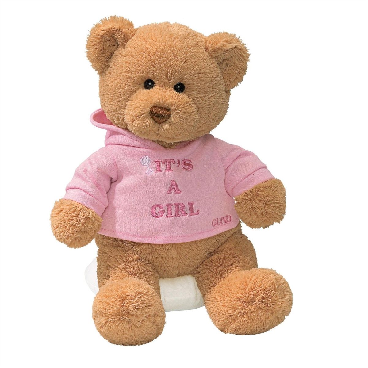 Gund Игрушка мягкая Its a girl, 30 см015419 Gund Игрушка мягкая Its a girl, 30 см015419Милые, мягкие и безопасные, игрушки фирмы Gund отличаются реалистичным внешним видом, напоминающим настоящего питомца. Только посмотрите на эту милую мордашку, которая так приветливо смотрит на вас. Разве можно устоять перед её обаянием? Конечно нет, да и не нужно! Такая игрушка вызывает умиление не только у детей , но и у взрослых. Поэтому она станет отличным подарком не только ребёнку, но и друзьям!