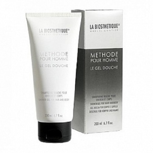 La Biosthetique Гель-шампунь Methode Pour Homme для душа с увлажняющим комплексом, 200 млLB3917 La Biosthetique Гель-шампунь Methode Pour Homme для душа с увлажняющим комплексом, 200 млLB3917Мягкий Гель-Шампунь эффективно очищает волосы, кожу головы и тела, не высушивая и не оставляя ощущение стянутости кожи, не вызывая раздражение. Основу средства составляет комплекс из растительных экстрактов, в который входят: Бетаин, выделенный из сахарной свеклы, интенсивно увлажняющий кожу и длительно удерживающий в ней влагу, а также укрепляющий волосы и их луковицы, и экстракт Ладана, снимающий раздражение, успокаивающий и смягчающий кожу. Кроме того, гель содержит Липидный комплекс, который повышает уровень липидов в коже и растительные Полисахариды образующие тончайшую, не ощутимую, защитную пленку. После принятия душа волосы становятся эластичными и блестящими, а кожа упругой и гладкой.