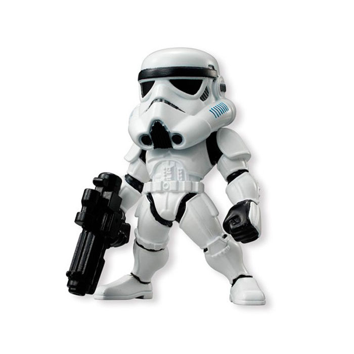 Star Wars Фигурка Штурмовик84625 Star Wars Фигурка Штурмовик84625Сборная модель Штурмовик представляет собой мини-фигурку воина- штурмовика в характерных белых доспехах и шлеме. Штурмовики сражались на стороне Галактической Империи во многих эпизодах киносаги Звездные Войны. Фигурка изготовлена из качественного цветного пластика, имеет подвижные корпус, голову и руки, вооружена черным бластером. Фигурка прекрасно подойдет как для игры, так и для коллекции на книжной полке. Фигурка Star Wars Штурмовик станет прекрасным подарком для юного поклонника сериала Звездные войны.