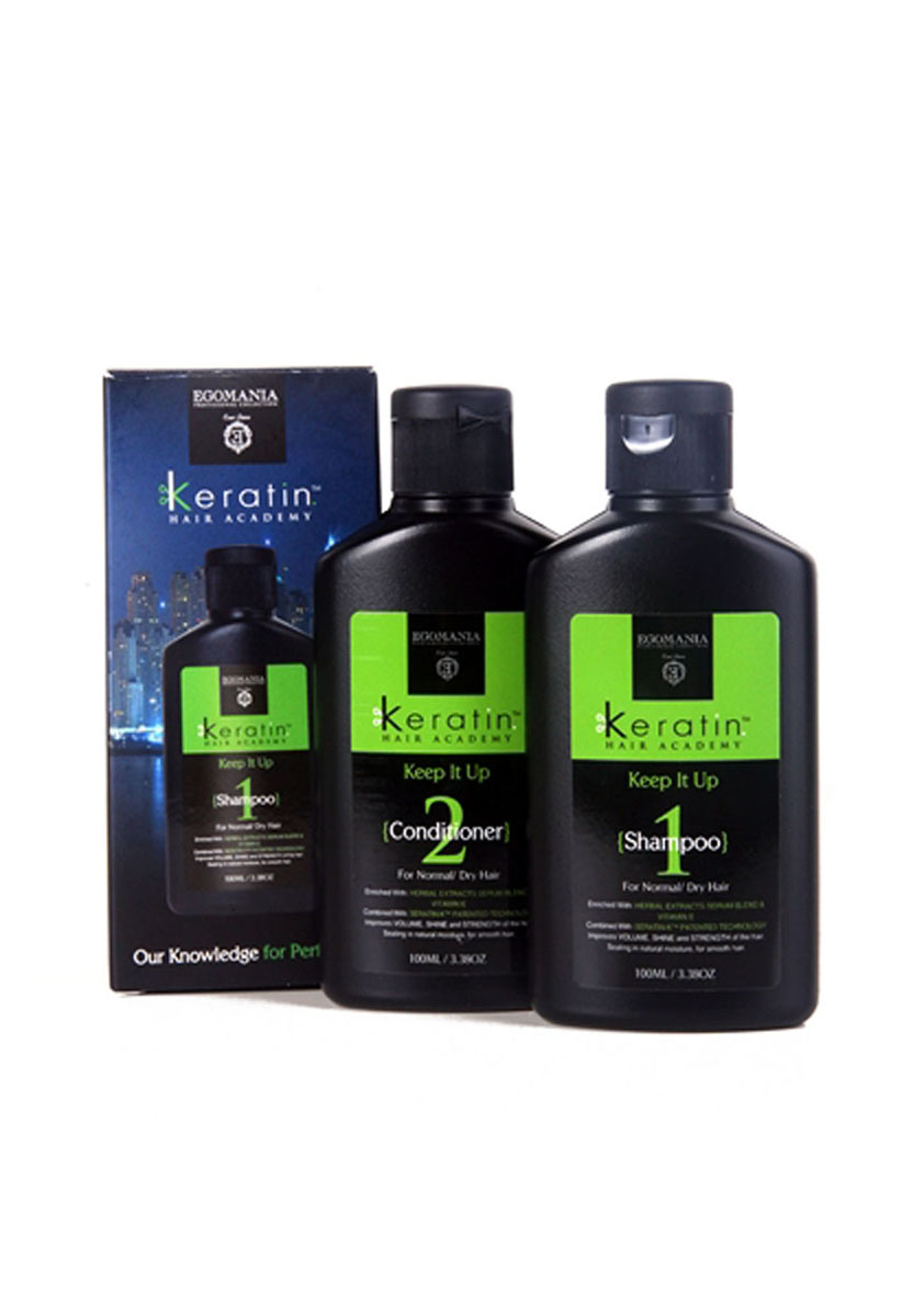 Egomania Professional Collection Набор Все под контролем для нормальных и сухих волос Keratin Hair Academy Travel Kit648499 Egomania Professional Collection Набор Все под контролем для нормальных и сухих волос Keratin Hair Academy Travel Kit648499Дорожный набор, состоящий из EGOMANIA PROFESSIONAL COLLECTION ШАМПУНЬ KERATIN HAIR ACADEMY ВСЕ ПОД КОНТРОЛЕМ! ДЛЯ НОРМАЛЬНЫХ И СУХИХ ВОЛОС и EGOMANIA PROFESSIONAL COLLECTION КОНДИЦИОНЕР KERATIN HAIR ACADEMY ВСЕ ПОД КОНТРОЛЕМ! ДЛЯ НОРМАЛЬНЫХ И СУХИХ ВОЛОС объемом 100 мл EGOMANIA PROFESSIONAL COLLECTION ШАМПУНЬ KERATIN HAIR ACADEMY ВСЕ ПОД КОНТРОЛЕМ! ДЛЯ НОРМАЛЬНЫХ И СУХИХ ВОЛОС Шампунь для мягкого очищения волос, богатый маслами и активными компонентами, подходит для нормальных, поврежденных и истощенных волос. Шампунь подходит для волос комбинированного типа (сухих на концах, жирных у корней). Шампунь эффективно очищает волосы и кожу головы, растворяет силиконы за счет содержания в составе сока лимона EGOMANIA PROFESSIONAL COLLECTION КОНДИЦИОНЕР KERATIN HAIR ACADEMY ВСЕ ПОД КОНТРОЛЕМ! ДЛЯ НОРМАЛЬНЫХ И СУХИХ ВОЛОС Обогащенный маслами и активными компонентами кондиционер увлажняет и питает нормальные и сухие волосы, обеспечивая шикарный вид волос до следующего...
