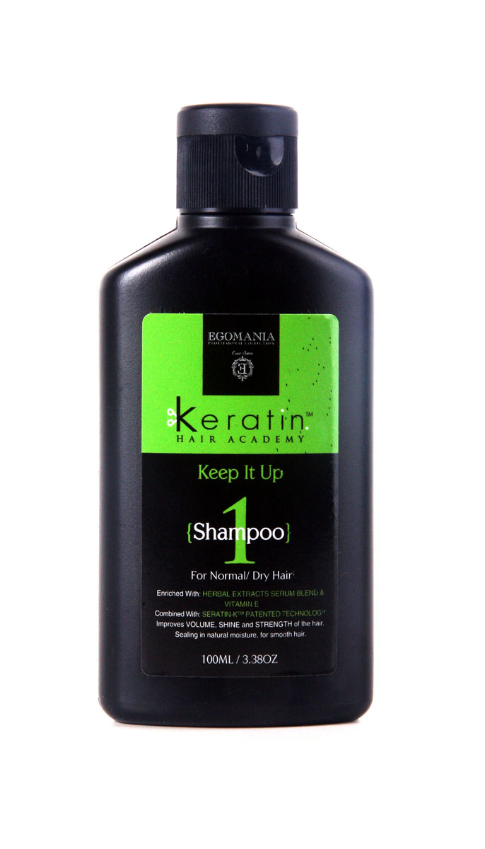 Egomania Professional Collection Шампунь Keratin Hair Academy «Все под контролем!» для нормальных и сухих волос 100 мл830671 Egomania Professional Collection Шампунь Keratin Hair Academy «Все под контролем!» для нормальных и сухих волос 100 мл830671Шампунь для мягкого очищения волос, богатый маслами и активными компонентами, подходит для нормальных, поврежденных и истощенных волос. Шампунь подходит для волос комбинированного типа (сухих на концах, жирных у корней). Шампунь эффективно очищает волосы и кожу головы, растворяет силиконы за счет содержания в составе сока лимона