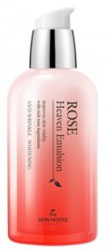 THE SKIN HOUSE Эмульсия для лица с экстрактом розы ROSE HEAVEN, 50 мл822753 THE SKIN HOUSE Эмульсия для лица с экстрактом розы ROSE HEAVEN, 50 мл822753Эмульсия для лица с экстрактом розы, 130мл Быстро впитывающая питательная эмульсия. Эмульсия содержит экстракт розы, розовое масло, а также овощной сквален и гиалуроновую кислоту, благодаря которым увлажняет, обновляет и осветляет кожу, оказывает антивозврастное воздействие, укрепляет кожный барьер и придает ей упругость, благодаря чему кожа выглядит намного моложе. Ощущение шелковистости и запах розы придает чувство элегантности и женственности. Кожа становится моложе с каждым днем, приобретая сияние и чистоту.