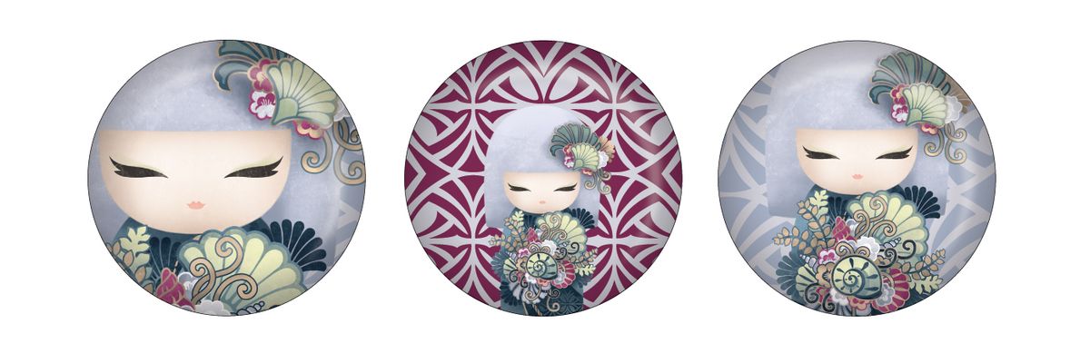 Набор магнитов Kimmidoll Айри (Обожание)KS0867 Набор магнитов Kimmidoll Айри (Обожание)KS0867Красочные магниты Kimmidoll Айри (Обожание) не только помогут вам навести порядок в бумагах и документах, но и станут оригинальным дополнением к вашему рабочему столу или интерьеру. Этот набор стеклянных магнитов покорит не только коллекционеров магнитов на холодильник, но и ценителей необычных и прекрасных украшений для дома. В набор входят 3 магнита. Магниты украшены красочными изображением очаровательных куколок и изысканными узорами. Они без труда крепятся к любой металлической поверхности. Привет, меня зовут Айри! Я талисман обожания. Мой дух лелеют и любят. Ваше присутствие наполняет радостью сердца тех, кто вас любит, вызывая улыбки, смех и слезы счастья. Пусть ваша жизнь и далее всегда будет в объятиях тех, кто действительно дорожит вами.