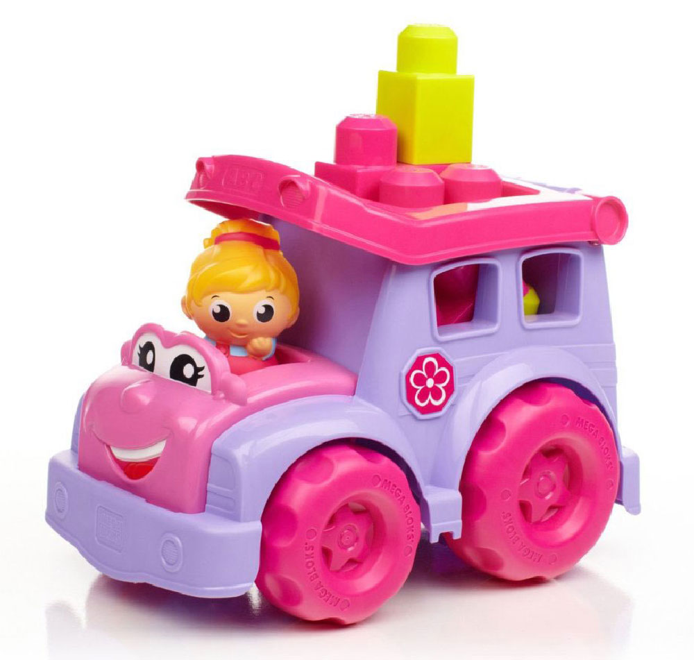 Mega Bloks First Builders Конструктор Маленькие транспортные средства Школьный автобусCXP13_DBL83 Mega Bloks First Builders Конструктор Маленькие транспортные средства Школьный автобусCXP13_DBL83Удивите свою малышку оригинальным конструктором в симпатичной фиолетовой машинке от Mega Bloks! Яркий автобус создан специально для девочек. Машинка имеет большие колеса и откидывающийся верх, в котором можно перевозить блоки от конструктора. Идеальная игрушка для детей от 1 до 5 лет! В комплект входит машинка, фигурка и 6 блоков.