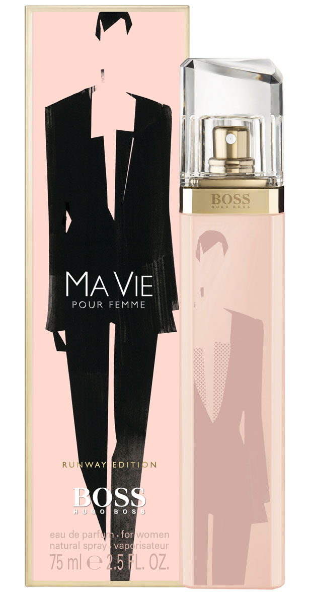 Hugo Boss Runway Ma vie парфюмерная вода 75 мл (лимитированный выпуск)0730870120194 Hugo Boss Runway Ma vie парфюмерная вода 75 мл (лимитированный выпуск)0730870120194Сильный, женственный, уникальный аромат. Аромат принадлежит к той же группе что и D&G L’Imperatrice! Цветок кактуса-придает свежесть, символ нового аромата. Бутоны розы-женственность Кедровое дерево-интенсивность и теплота.