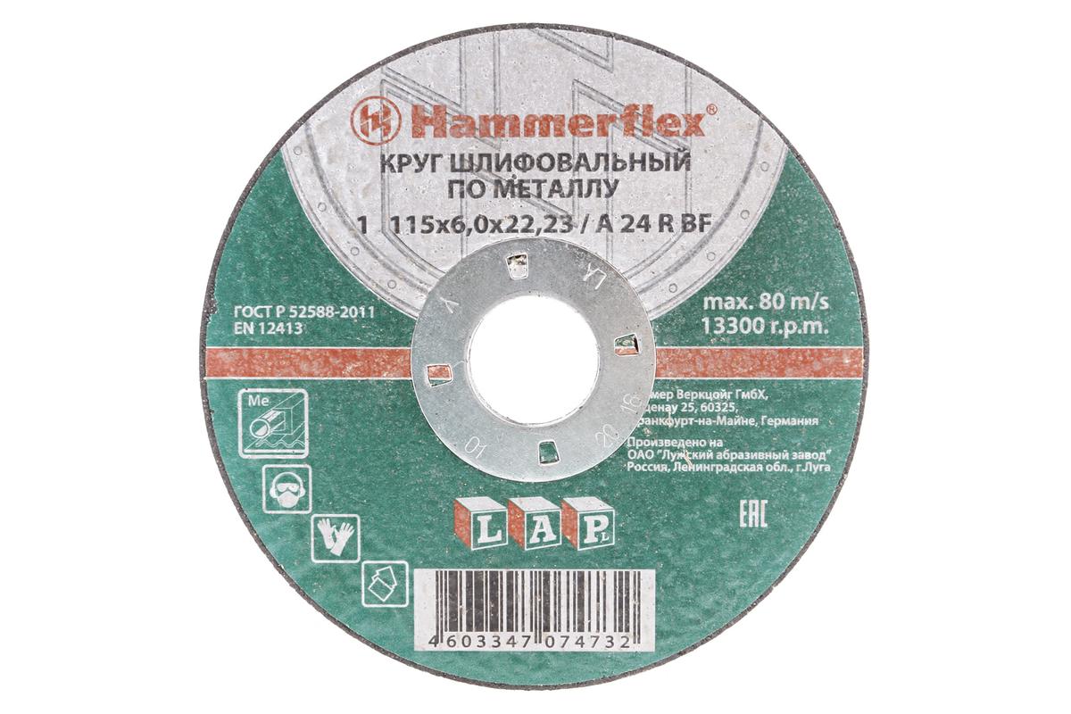   HAMMER 232-028   A 24 R BF / 115 x 6.0 x 22,24 - Hammer86946  Hammerflex        .       (Al2O3)    ( 0,6 ),       .           .            .  : 80 / (13300 /).