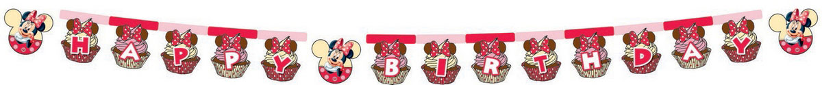 Procos Гирлянда-буквы Happy Birthday Минни Маус82678 Procos Гирлянда-буквы Happy Birthday Минни Маус82678Гирлянда-буквы Procos Happy Birthday. Минни Маус украсит комнату именинницы и подарит заряд настроения не только вашему ребенку, но и всем присутствующим гостям на мероприятии. Гирлянда - это часть веселого настроения и ощущение праздника. Гирлянда изготовлена из прочного долговечного картона с нанесением на него нетоксичных красок, имеет насыщенные цвета. Она состоит из нескольких частей, вместе составляющих надпись Happy Birthday, которая очень легко и просто развешивается над потолком, создавая атмосферу волшебного праздника. Элементы гирлянды скрепляются друг с другом с помощью подвижных металлических соединений. Крайние карточки имеют ниточные петли для удобства крепления гирлянды. Такая гирлянда украсит ваш праздник и подарит имениннице отличное настроение.