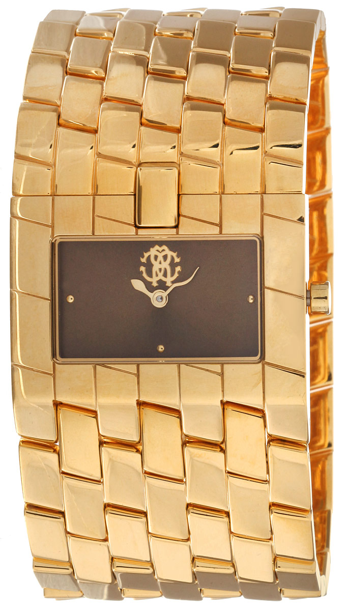 Часы женские наручные Roberto Cavalli, цвет: золотой, коричневый. 7253 182 5257253182525 Часы женские наручные Roberto Cavalli, цвет: золотой, коричневый. 7253 182 5257253182525Элегантные женские часы Roberto Cavalli выполнены из высоколегированной стали и минерального стекла. Изделие дополнено символикой бренда. Корпус часов выполнен из нержавеющей стали имеет степень влагозащиты равную 3 atm. Браслет изделия дополнен практичным замком-защелкой, который позволит моментально снимать и одевать часы без лишних усилий. Изделие поставляется в фирменной упаковке. Часы Roberto Cavalli подчеркнут изящность женской руки и отменное чувство стиля у их обладательницы.