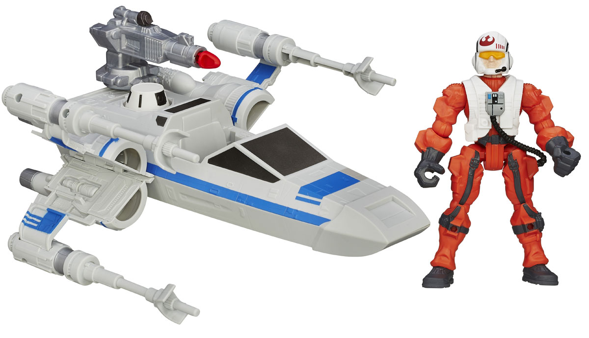 Star Wars Игровой набор Resistance X-Wing & Resistance PilotB3701_B3702 Star Wars Игровой набор Resistance X-Wing & Resistance PilotB3701_B3702Создай свой галактический флот с культовыми космическими кораблями из нового эпизода Звёздных Войн. Каждая игрушка содержит космическое средство 2 в 1, которое позволяет превратить космический корабль в космоход, а также стилизованную фигуру, части которой могут быть присоединены к другим фигурам из линейки Hero Mashers. Создай своего уникального героя вселенной Звездные Войны!