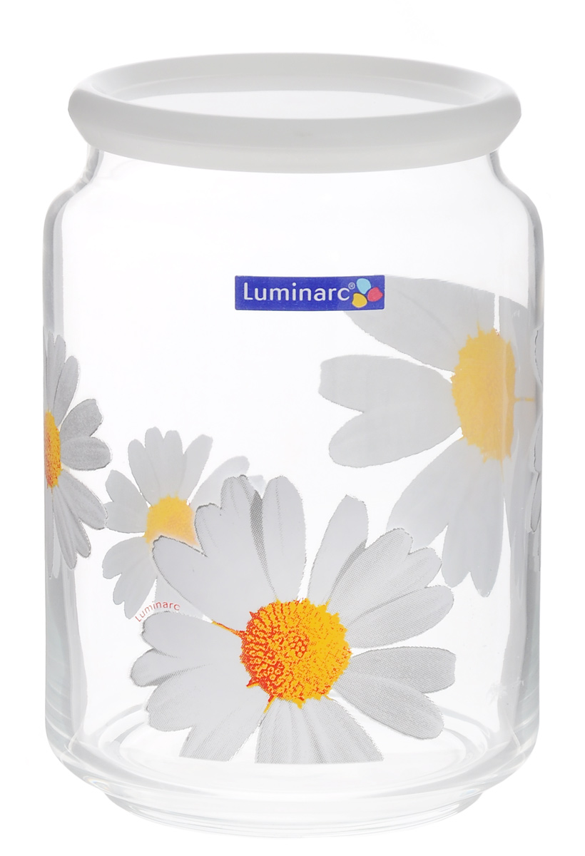 Банка Luminarc Rondo Paquerette, цвет: прозрачный, белый, 0,75 лJ8245 Банка Luminarc Rondo Paquerette, цвет: прозрачный, белый, 0,75 лJ8245Банка Luminarc Rondo Paquerette, выполненная из высококачественного стекла, очень проста в эксплуатации. Изделие оснащено пластиковой плотно закрывающейся крышкой. Банка отлично подойдет для хранения сыпучих продуктов. Такая баночка станет достойным дополнением к вашему кухонному инвентарю.