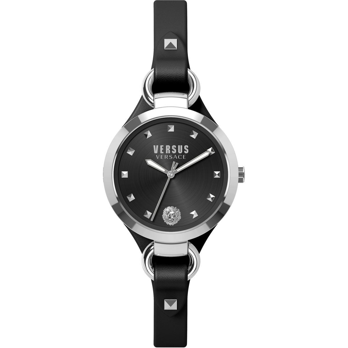 Наручные часы женские Versus Versace, цвет: стальной, черный. SOM020015SOM020015 Наручные часы женские Versus Versace, цвет: стальной, черный. SOM020015SOM0200153 стрелки, механизм кварцевый Citizen_2025, сталь, диаметр циферблата 34 мм, кожаный ремешок, застежка из стали, стекло минеральное, водонепроницаемость - 3 АТМ