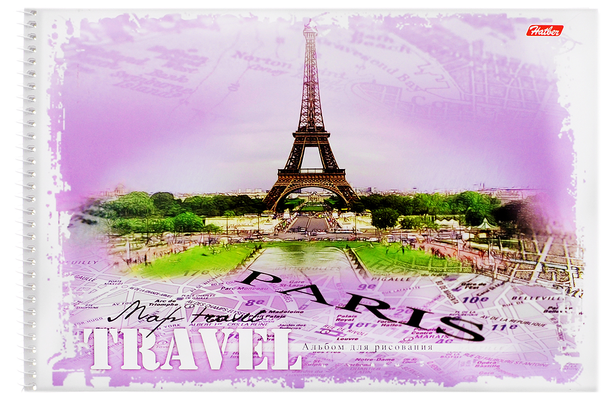 Hatber Альбом для рисования Paris 32 листа32А4Bсп_Paris Hatber Альбом для рисования Paris 32 листа32А4Bсп_ParisАльбом для рисования Hatber Paris прекрасно подходит для рисования карандашами, фломастерами, акварельными и гуашевыми красками. Обложка выполнена из плотного картона и оформлена изображением города Парижа. В альбоме 32 листа. Крепление - спираль. На листах тонким пунктиром выполнена перфорация для последующего их отрыва. Альбом для рисования непременно порадует художника и вдохновит его на творчество. Рисование позволяет развивать творческие способности, кроме того, это увлекательный досуг.