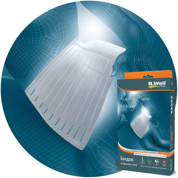 B.Well rehab Бандаж на брюшную стенку размер XL (белый) W-42115102046 B.Well rehab Бандаж на брюшную стенку размер XL (белый) W-42115102046Бандаж на брюшную стенку B.Well rehab W-421. Материал, эластичный в продольном направлении и жесткий в поперечном, обеспечивает поддерживающий эффект и предохраняет переднюю брюшную стенку от перерастяжения, улучшает тонус мышц. Гибкое ребро жесткости предупреждает скручивание бандажа при движении. Тонкий воздухопроницаемый гипоаллергенный материал позволяет носить бандаж под обычной одеждой. Специальный анатомический крой бандажа обеспечивает необходимое прилегание и улучшает силуэт. Медицинский эффект - улучшает тонус мышц передней брюшной стенки, обеспечивает поддерживающий эффект, позволяет осуществить раннюю мобилизацию (активизацию) пациента после операций, предохраняет переднюю брюшную стенку от перерастяжения. Показания восстановление после операций на брюшной полости и органах малого таза, профилактика образования грыж, профилактика ущемления вправимых грыж, опущение органов брюшной полости, реабилитация после пластических операций на передней брюшной стенке.