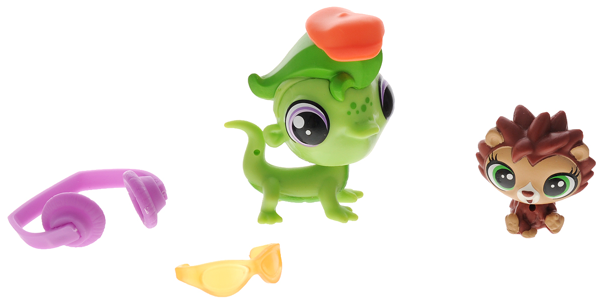 Littlest Pet Shop Набор фигурок Vinnie Terrio & Harrison HedgerA7313EU4_B3543 Littlest Pet Shop Набор фигурок Vinnie Terrio & Harrison HedgerA7313EU4_B3543Набор фигурок Littlest Pet Shop Vinnie Terrio & Harrison Hedger приведет в восторг вашего ребенка. Набор состоит из Винни, Харрисона Хеджери трех аксессуаров, с помощью которых ваша дочурка сможет украшать своих любимых питомцев. Благодаря маленьким размерам фигурок, ребенок сможет брать их с собой на прогулку или в гости. Порадуйте своего ребенка таким замечательным подарком, и он проведет множество увлекательных часов, играя с ним и придумывая свои удивительные истории!