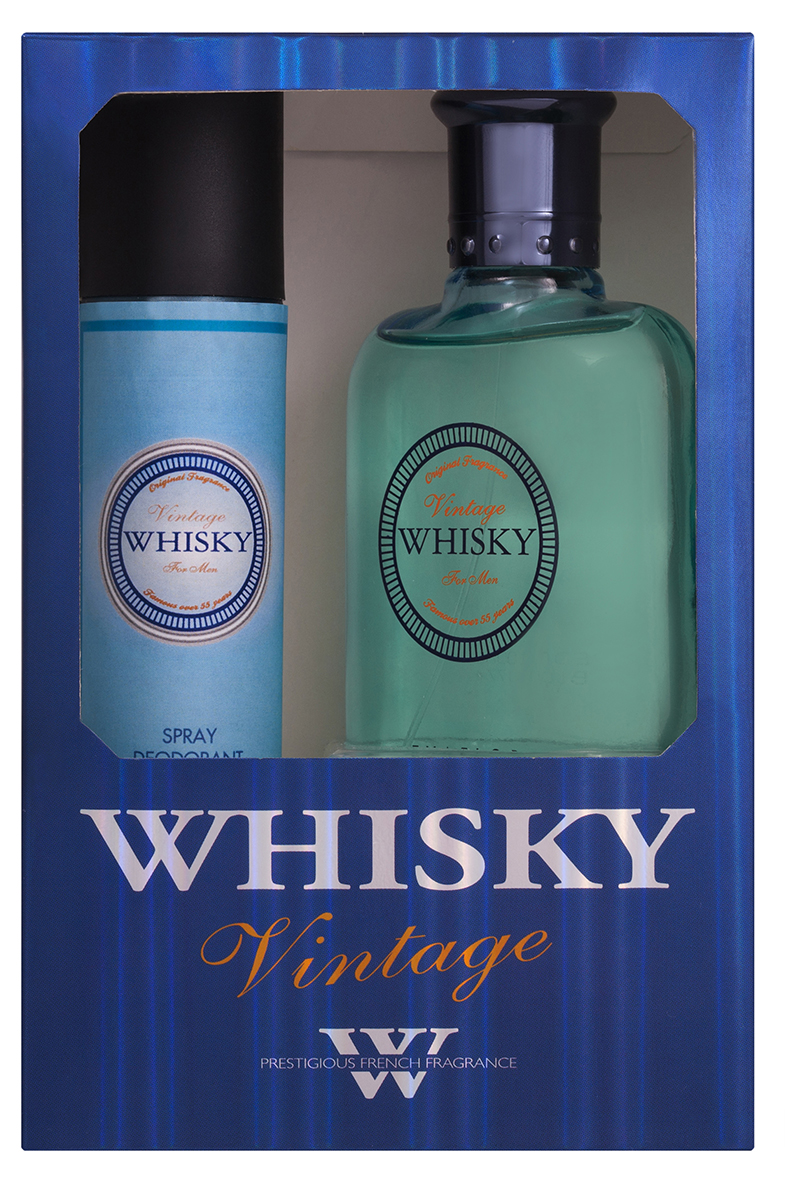 Evaflor Подарочный набор Whisky Vintage мужской: Туалетная вода, 100 мл , дезодорант, 75 мл39574 Evaflor Подарочный набор Whisky Vintage мужской: Туалетная вода, 100 мл , дезодорант, 75 мл39574Подарочный набор для мужчин : туалетная вода 100мл, парфюмированный дезодорант 75 мл.