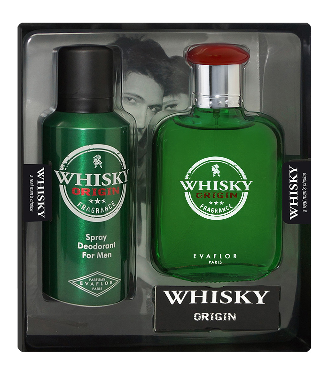 Evaflor Подарочный набор Whisky Origin мужской: Туалетная вода,100 мл , дезодорант, 150 мл42902 Evaflor Подарочный набор Whisky Origin мужской: Туалетная вода,100 мл , дезодорант, 150 мл42902Подарочный набор для мужчин : туалетная вода 100мл, парфюмированный дезодорант 150 мл.