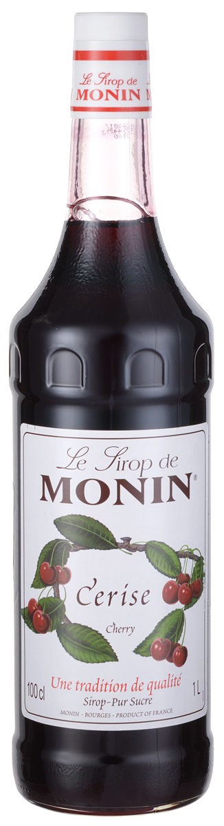 Monin Вишня сироп, 1 лSMONN0-000045 Monin Вишня сироп, 1 лSMONN0-000045С древних времен вишни занимали особое место на столах от Ближнего Востока до Европы. Вишня - популярное сырье в вареньях и в пирогах. Благодаря сиропу Monin Вишня, чудесный вкус доступен круглый год, чтобы придать глубокий летний вишневый аромат всем вашим напиткам. ВКУС Вишневый запах, с небольшим прикосновением косточки; очень сочный зрелый вишневый аромат. ПРИМЕНЕНИЕ Коктейли, газированные напитки, коктейли, фруктовые пунши, чай, какао. Сиропы Monin выпускает одноименная французская марка, которая известна как лидирующий производитель алкогольных и безалкогольных сиропов в мире. В 1912 году во французском городке Бурже девятнадцатилетний предприниматель Джордж Монин основал собственную компанию, которая специализировалась на производстве вин, ликеров и сиропов. Место для завода было выбрано не случайно: город Бурже находился в непосредственной близости от крупных сельскохозяйственных районов - главных поставщиков свежих ягод и фруктов. ...