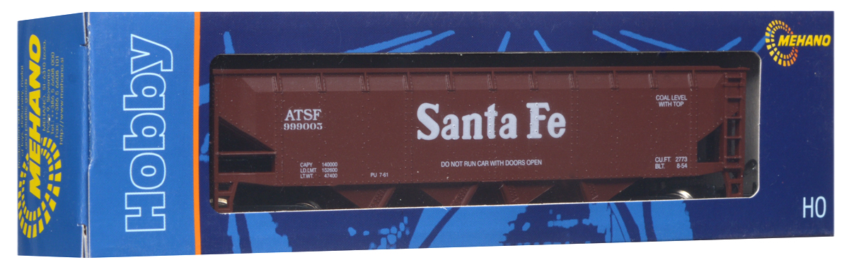Mehano Саморазгружающийся бункерный грузовой вагон Santa FeT063 Mehano Саморазгружающийся бункерный грузовой вагон Santa FeT063Саморазгружающийся бункерный грузовой вагон Mehano Santa Fe выполнен на высочайшем уровне с мелкими деталями и в точной раскраске железной дороги определенного периода времени. Корпус модели бункерного вагона выполнен из пластика, колеса выполнены из металла. Модель высоко детализирована и окрашена в соответствии со своим реальным прототипом. Вагон имеет два пластиковых крепления, благодаря которым вы сможете соединить вагончики в железнодорожный состав. Коллекционная модель станет не только интересной игрушкой для ребенка, интересующегося поездами, но и займет достойное место в любой коллекции. Модель совместима с железными дорогами и поездами Mehano. Оставаясь одной из наиболее желанных игрушек для большинства мальчишек и даже взрослых коллекционеров, железная дорога Mehano с дистанционным управлением неподвластна влиянию моды и времени. Для сторонников технологических новинок создаются модели современных скоростных составов, а ценители истории могут выбрать...