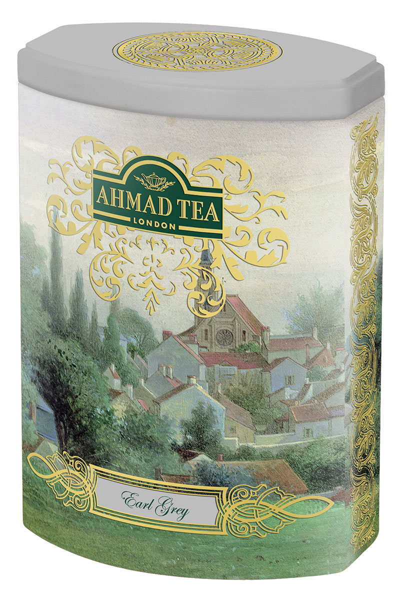 Ahmad Tea Earl Grey черный листовой чай, 100 г (ж/б)1071 Ahmad Tea Earl Grey черный листовой чай, 100 г (ж/б)1071Ahmad Tea Earl Grey - пикантный, интригующий и завораживающий. Истинный дэнди чая. В нем экзотические цитрусовые ноты и непринужденное благородство цейлонских сортов. Не случайно этот чай – нередкий гость в королевской британской семье. Традиционный five o’clock – прекрасный повод подать его с печеньем и легкими закусками.