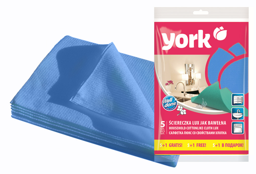 Салфетка York Люкс, влаговпитывающая, цвет: голубой, 35 см х 50 см, 6 шт2033 Салфетка York Люкс, влаговпитывающая, цвет: голубой, 35 см х 50 см, 6 шт2033Салфетка York Люкс предназначена для очистки любых поверхностей. Выполнена из высококачественной вискозы. Шелковистая на ощупь салфетка имеет отличные влаговпитывающие свойства.