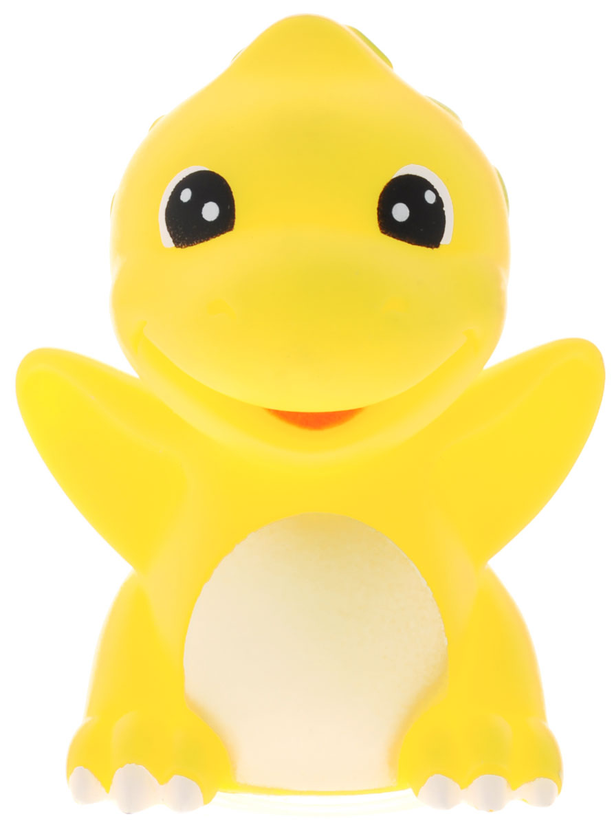 Simba Игрушка для ванной Динозаврик4015247_желтый Simba Игрушка для ванной Динозаврик4015247_желтыйSimba Игрушка для ванны Динозаврик понравится вашему ребенку и развлечет его во время купания. Она выполнена из безопасного материала в виде милого желтого динозаврика. Размер игрушки идеален для маленьких ручек малыша. Если сжать ее во время купания в ванне, игрушка начинает забавно брызгаться водой. Игрушка для ванны способствует развитию воображения, цветового восприятия, тактильных ощущений и мелкой моторики рук.
