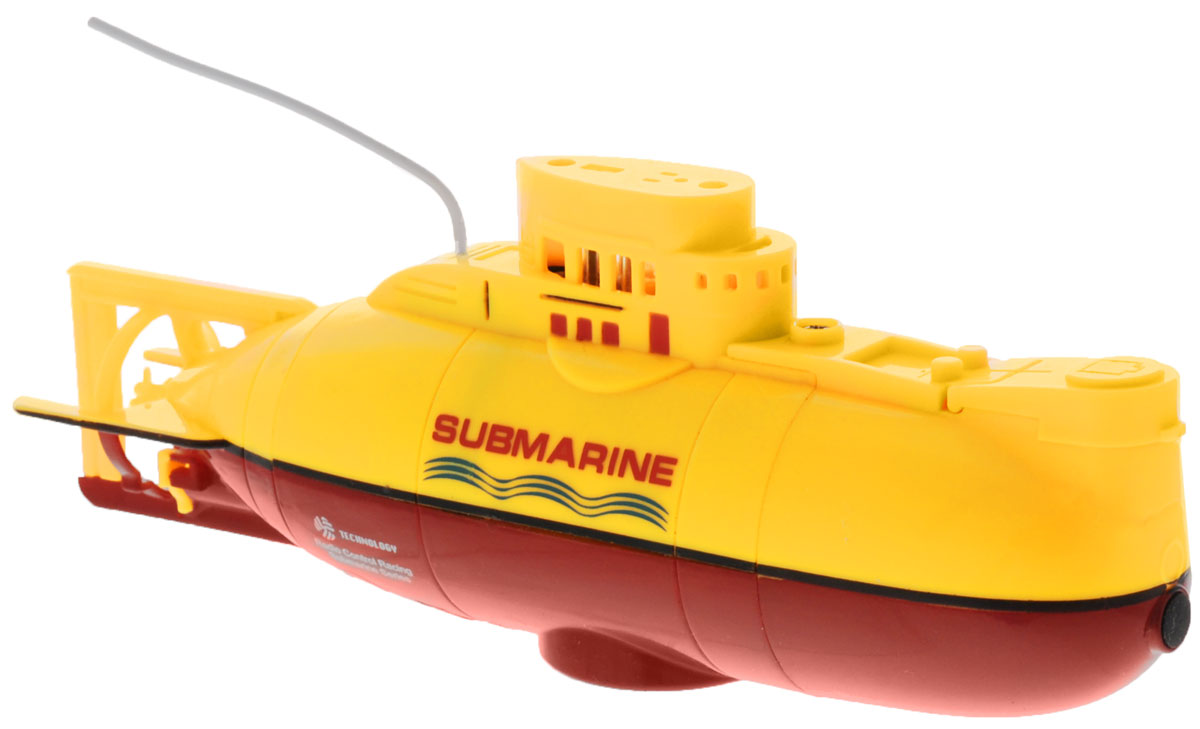 Bluesea Подводная лодка на радиоуправлении цвет желтый3311 Bluesea Подводная лодка на радиоуправлении цвет желтый3311Эта маленькая подводная лодка доставит массу приятных впечатлений людям любого возраста. Модель проста в использовании. Ее управление осуществляется с помощью 3-х канального пульта. Радиус действия пульта управления 5 м. Подводная лодка оснащена настоящей балластной системой! Она идеально подходит для запуска в аквариуме, ванне или небольшом бассейне. Модель может плавать, маневрировать и разворачиваться на 360 градусов. У лодки имеются световые эффекты. Игрушка отличается ярким, оригинальным дизайном и удобным управлением. В комплекте с игрушкой идет стильный, удобный пульт управления с антенной. Для работы пульта необходимо 4 батарейки типа ААА (не входят в комплект).