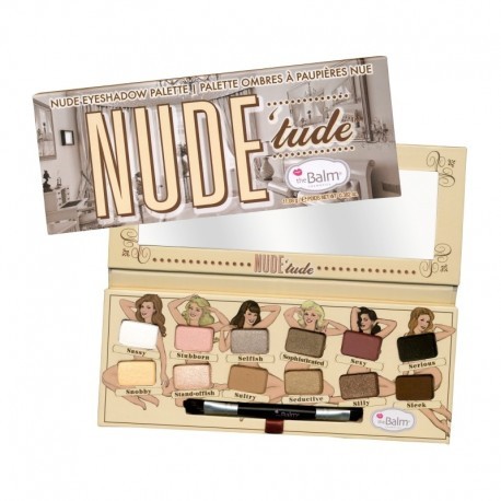 theBalm Палетка теней Nude`tude,11,8 гр500541 theBalm Палетка теней Nude`tude,11,8 гр500541NUDE ‘tude - палетка теней содержит 12 натуральных оттенков теней. Красивая, стильная и неповторимая картонная упаковка с зеркалом и высочайшее качество теней будет радовать тебя каждый день! В эту палетку невозможно не влюбиться!