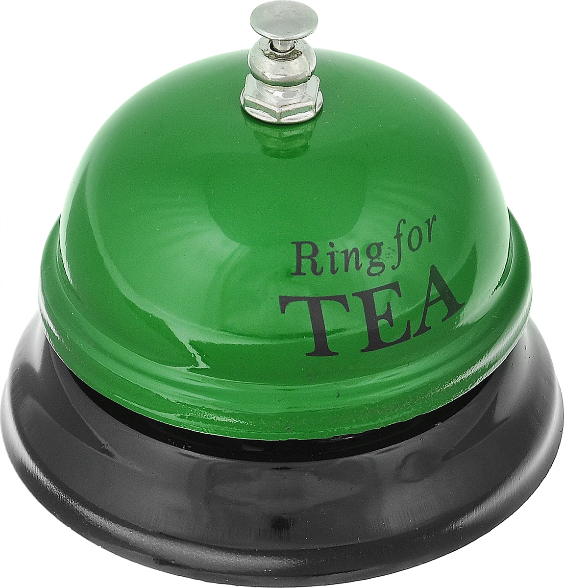 Звонок настольный Эврика Ring For Tea95089 Звонок настольный Эврика Ring For Tea95089Механический настольный звонок Эврика Ring For Tea изготовлен из металла. С его помощью вы можете оповещать ваших близких о своих желаниях. Этот звонок будет отличным подарком, который принесет хорошее настроение.