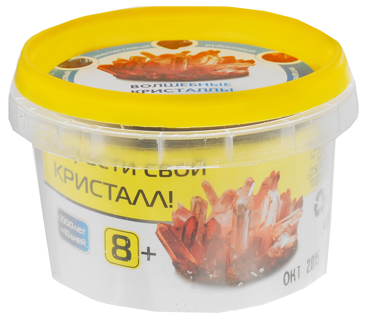 Каррас Игровой набор Волшебные кристаллы цвет янтарный002 Каррас Игровой набор Волшебные кристаллы цвет янтарный002В природе кристаллы растут тысячи лет, но с помощью игрового набора Каррас Волшебные кристаллы вы сможете сократить этот срок до нескольких дней! Все, что нужно для выращивания кристалла, находится внутри этого набора. Всего лишь следуйте инструкции, и вашей наградой будет великолепный кристалл, выращенный собственными руками! В комплект входит: каменная основа, кристаллический порошок, затравочные кристаллы, палочка для размешивания, контейнер-упаковка, перчатки, инструкция на русском языке.