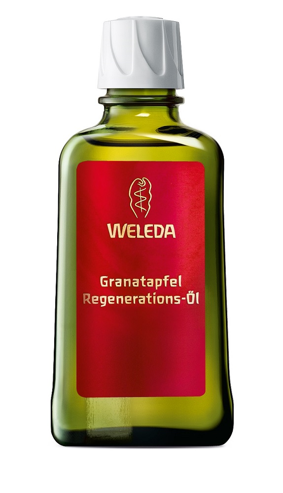 Weleda Гранатовое восстанавливающее масло для тела 100 мл8847 Weleda Гранатовое восстанавливающее масло для тела 100 мл8847100% натуральное гранатовое масло для тела специально разработано для роскошного ухода за зрелой кожей. Благодаря высокому содержанию антиоксидантов и ненасыщенных жирных кислот защищает от воздействия окружающей среды и предотвращает преждевременное старение кожи. Масло косточек граната стимулирует естественные процессы регенерации. Богатая композиция ценных растительных масел (макадамии, жожоба, ростков пшеницы) интенсивно питает и способствует сохранению влаги в клетках. Тонкий пряный аромат чистейших эфирных масел пробуждает чувственность. При регулярном применении кожа становится упругой, подтянутой и заметно более гладкой. Преимущества Продукт не содержит силиконов, минеральных масел, синтетических ароматизаторов, красителей и консервантов.