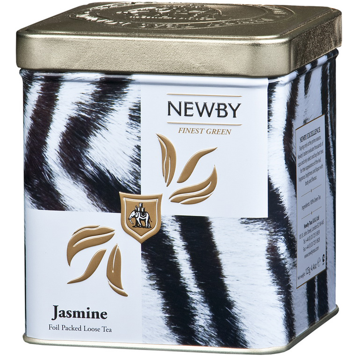Newby Jasmine Blossom Safari зеленый листовой чай, 125 г132090 Newby Jasmine Blossom Safari зеленый листовой чай, 125 г132090Китайский листовой чай Newby Jasmine Blossom Safari с ароматом цветов жасмина. Имеет светло-медовый оттенок и ароматное цветочное послевкусие.