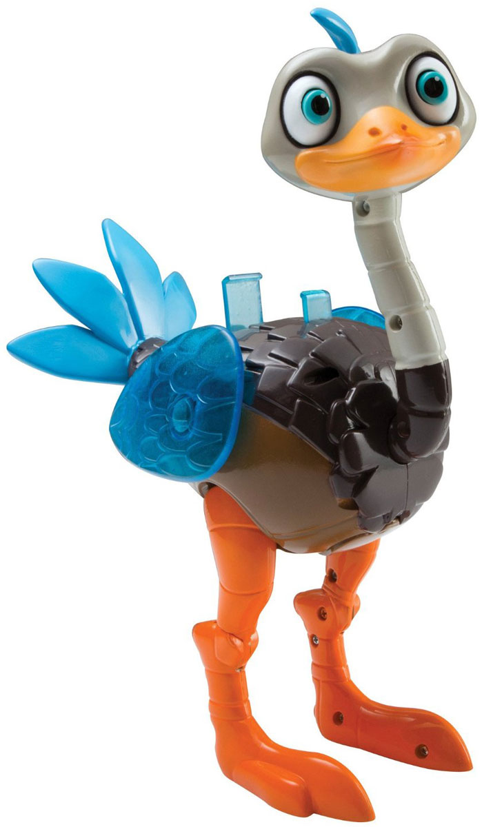 Miles from Tomorrowland Фигурка Страус Мерк 8611486114 Miles from Tomorrowland Фигурка Страус Мерк 8611486114Фигурка Страус Мерк в точности такой, как и в мультфильме Майлз с другой планеты. Имя Мерк - это аббревиатура, и с английского языка она расшифровывается как механическое эмоционально-восприимчивое создание. Страус Мерк - функциональная игрушка, он может воспроизводить до 15 звуков из мультфильма, а прозрачные крылья могут светиться. Подвижная шея, голова, коленные и тазобедренные суставы. Есть колесики, на которых страуса можно катать. На спину игрушечного страуса можно посадить Майлза (продается отдельно). Когда нажимают на перышки хохолка, то телескопические глаза птички выдвигаются. Ваш ребенок часами будет играть с такой игрушкой, придумывая различные истории. Порадуйте его таким замечательным подарком! Для работы требуются 3 батарейки типа ААА (комплектуется демонстрационными).