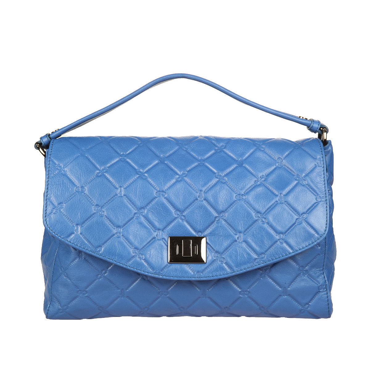 Сумка Gianni Conti жен., цвет: синий. 3584837 bluette3584837 bluette Сумка Gianni Conti жен., цвет: синий. 3584837 bluette3584837 bluetteзакрывается широким клапаном на классический замок внутри три отдела, один из них на молнии в которых карман на молнии два кармашка для мелких предметов держатель для авторучки снаружи на задней стенке карман на молнии оснащена съемным регулируемым плечевым ремнем на карабинах