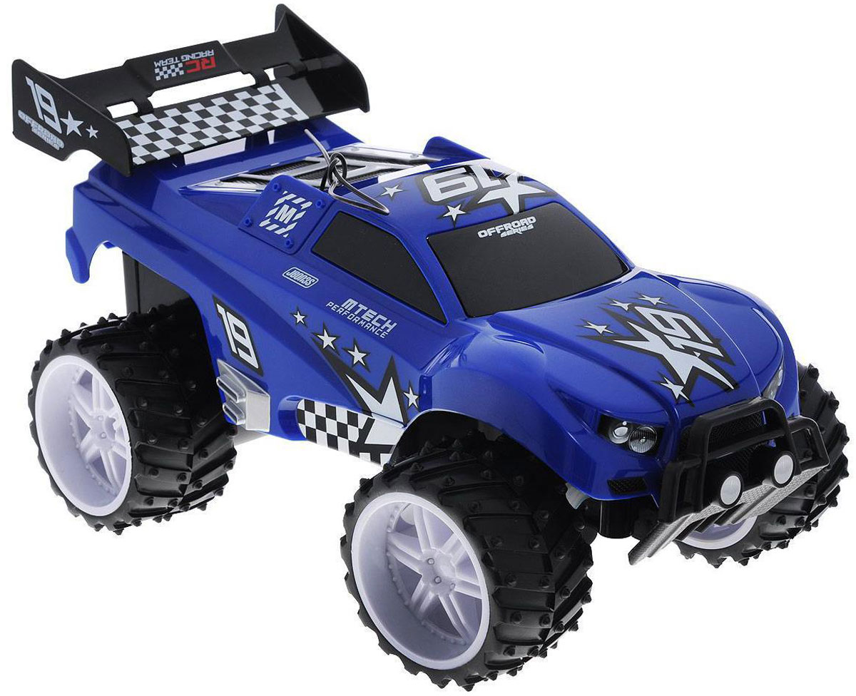 Maisto Машина на радиоуправлении Dune Blaster цвет синий81095 R/C_синий Maisto Машина на радиоуправлении Dune Blaster цвет синий81095 R/C_синийМашинка на радиоуправлении Maisto Dune Blaster доставит массу приятных впечатлений вашему ребенку! Игрушка отличается ярким, оригинальным дизайном и удобным управлением. Это самый настоящий внедорожник для любителей автомобильной техники и экстремального вождения. Полный привод (вперед, назад, вправо, влево) обеспечивает отличную проходимость. Игрушка отличается ярким, оригинальным дизайном и удобным управлением. Модель обладает высокой стабильностью движения, что позволяет полностью контролировать процесс, управляя уверенно и без суеты. Такая модель станет отличным подарком не только любителю автомобилей, но и человеку, ценящему оригинальность и изысканность, а качество исполнения представит такой подарок в самом лучшем свете. Пульт управления работает на частоте 27 MHz. Для работы игрушки необходимы 4 батарейки типа АА (товар комплектуется демонстрационными). Для работы пульта управления необходимы 2 батарейки типа АА (товар комплектуется...