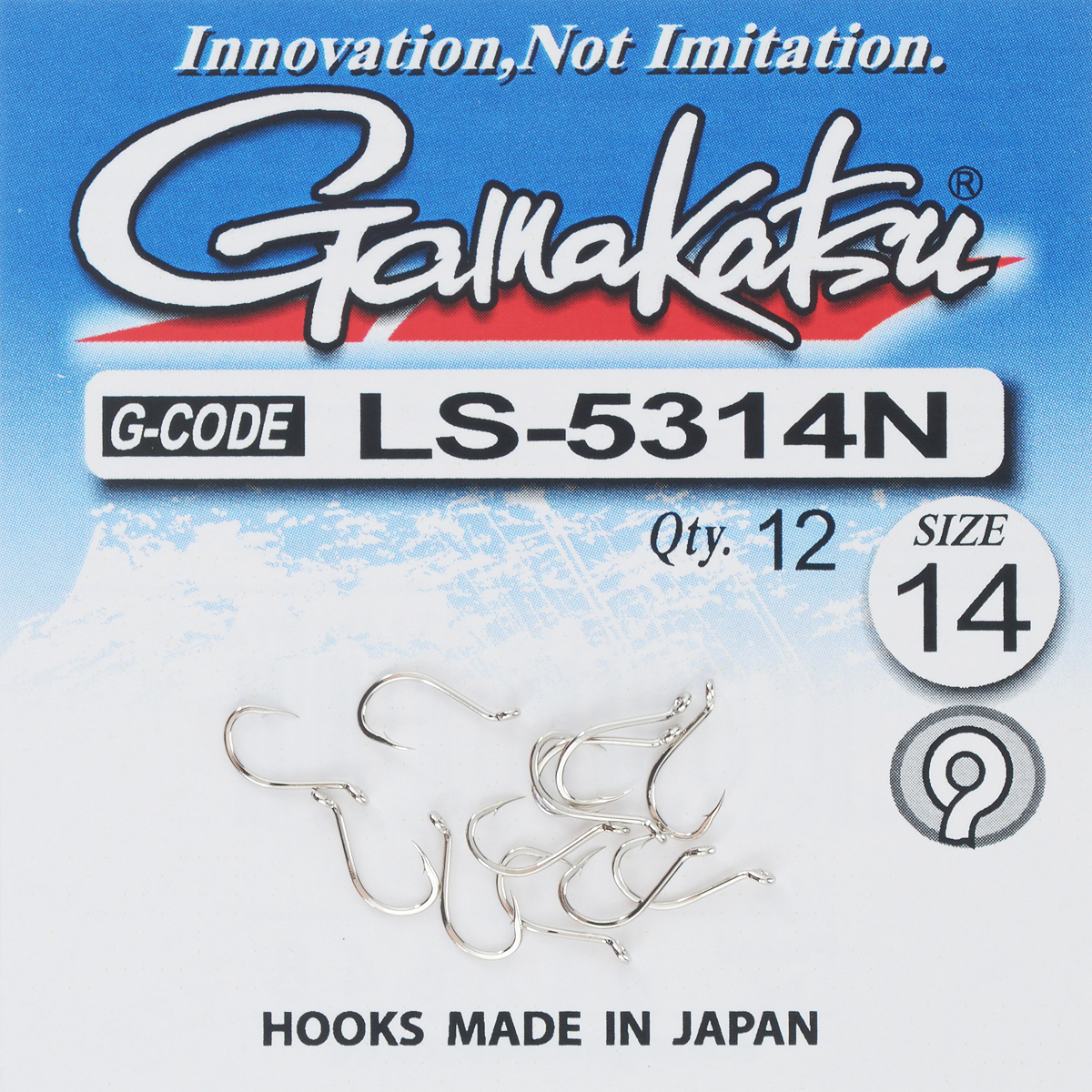 Набор крючков Gamakatsu, размер №14, 10 шт23043 Набор крючков Gamakatsu, размер №14, 10 шт23043Gamakatsu - это одни из наиболее разносторонних крючков, известных своей прочностью и долговечностью. Крючки покрыты антикоррозионным покрытием, что делает их незаменимыми при ловле в соленой воде.