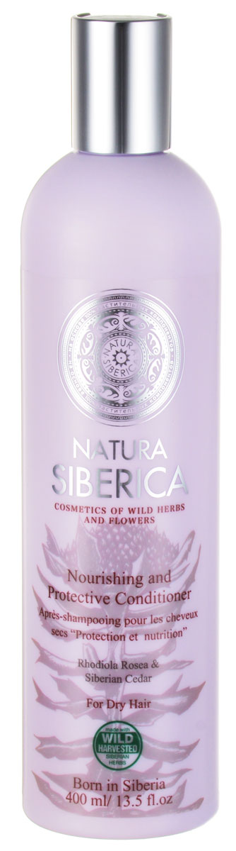 Бальзам Natura Siberica Защита и питание, для сухих волос, 400 мл086-30556 Бальзам Natura Siberica Защита и питание, для сухих волос, 400 мл086-30556Бальзам Natura Siberica Защита и питание предназначен для сухих волос. Не содержит лаурет сульфата натрия, парабенов и красителей. Родиола Розовая, или золотой корень, по своим защитным свойствам превосходит женьшень. Повышает устойчивость волос к повреждающим факторам внешней среды. Кедровое молочко - молочко молодости, содержит большое количество витамина Е, который активно стимулирует обновление клеток. Масло алтайской облепихи обладает уникальными питательными свойствами. В бальзам добавлены антиоксиданты, которые обеспечивают длительную защиту, и липопептиды, восстанавливающие структуру сухих волос. Характеристики: Объем: 400 мл. Производитель: Россия. Товар сертифицирован.