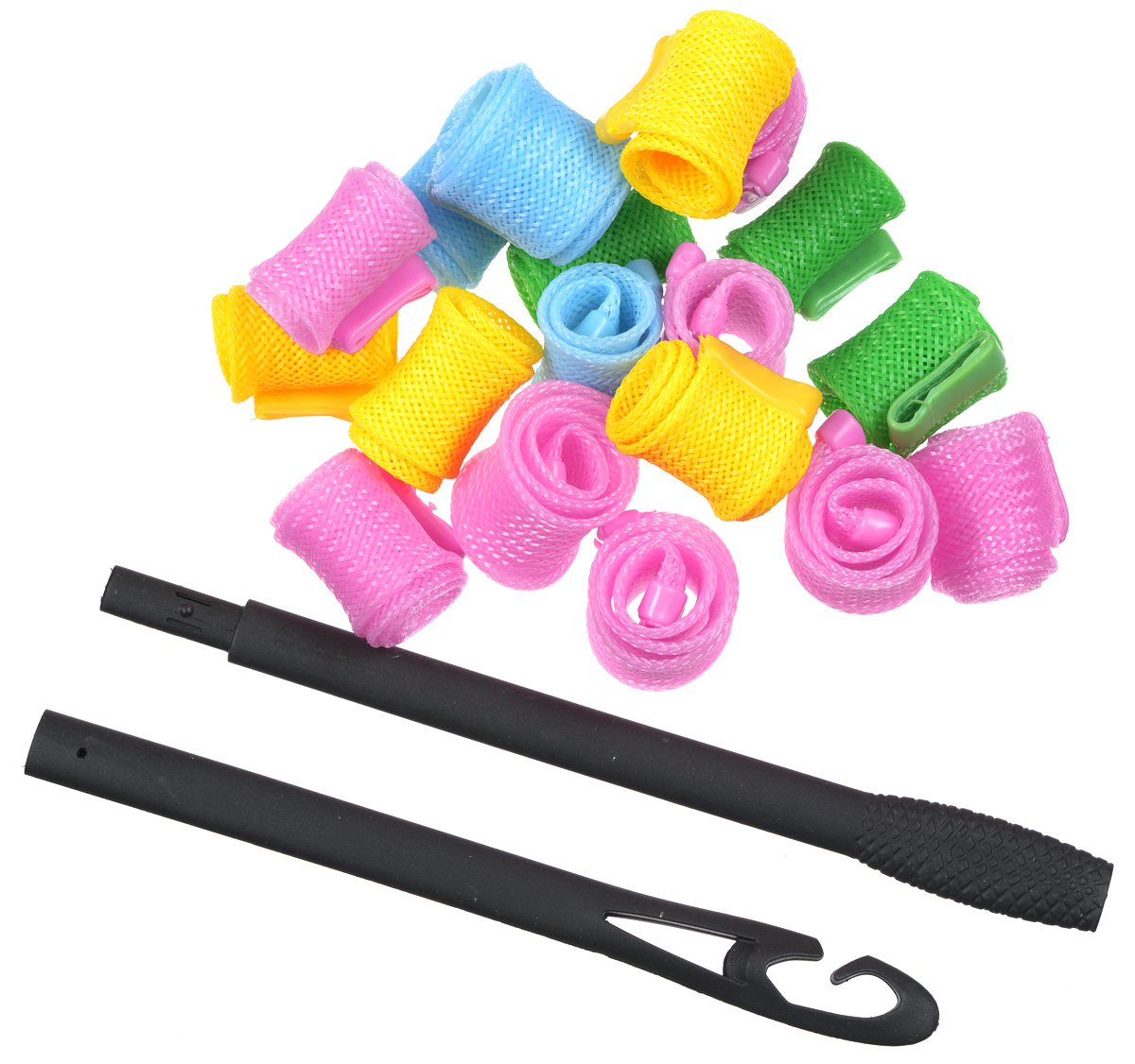 Magic Roller Бигуди круглые, 18 штР19 Magic Roller Бигуди круглые, 18 штР19Набор бигуди Magic Roller является простым и легким способом всегда выглядеть безупречно и стильно! Предназначен для создания мелких кудряшек, локонов и волн, а также придания дополнительного объема. Бигуди произведены из мягкого материала, и в них можно спать. Magic Roller выполнены из мягкого пластика с силиконовыми наконечниками, что позволяет им служить долго, подходят для кончиков и на волосы до 25 см, а также на каскадную стрижку. Ваша прическа зависит только от вашей фантазии и настроения! Преимущества волшебных бигуди Magic Roller: Создают большой объем. Удобны и легки в использовании. Справится даже ребенок! Подходят как для коротких, так и для волос до 25 см. Позволяют легко контролировать направление и равномерность укладки без заломов. Обеспечивают бережное отношение к волосам. Смена имиджа за час. Процесс накручивания бигуди Magic Roller никогда не утомит вас. Экономия времени и денег на дорогих...